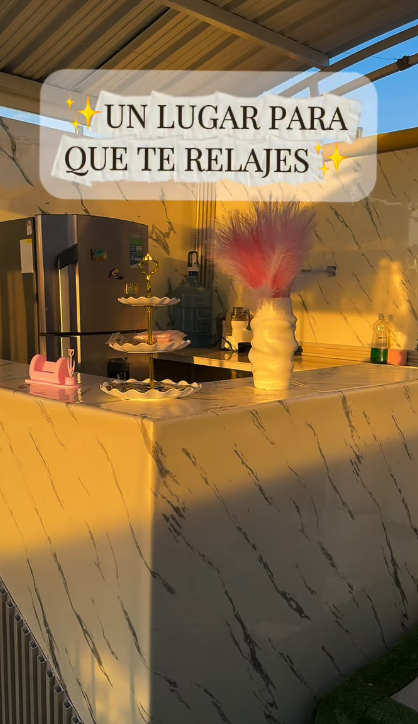 Barra de hidratación y bebidas