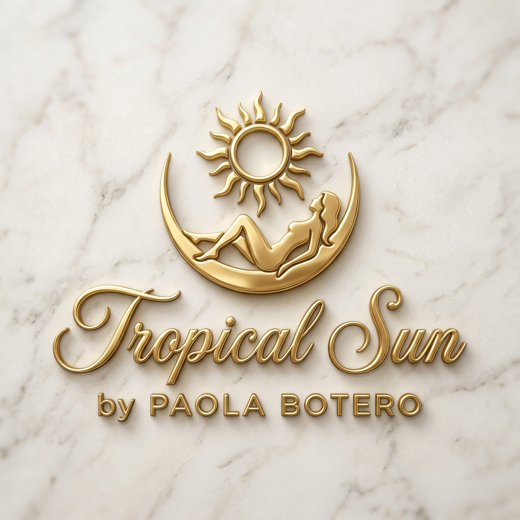 Tropical Sun by Paola Botero Logo